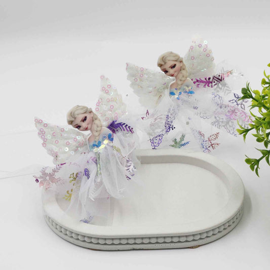 Hair Cuddles Princess Hair Clips- Hair Accessories for Kids