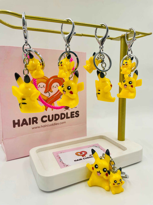 Pikachu Keychain for Boys & Girls | Bag Charm & Key Ring- Pack of 1
