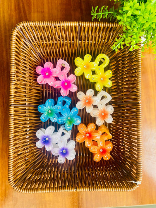 Flower Hairclaw Clip- Big Size