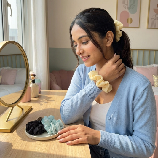 Premium Chiffon Scrunchies