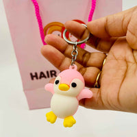 Cute Cartoon Keychain | Animal Key Ring for Bag, Backpack & Car Keys |