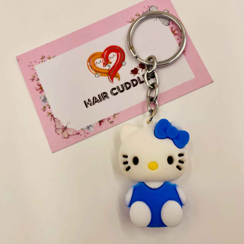 Hello Kitty Keychain | PVC Doll Keyring | Bag Charm for Kids & Girls