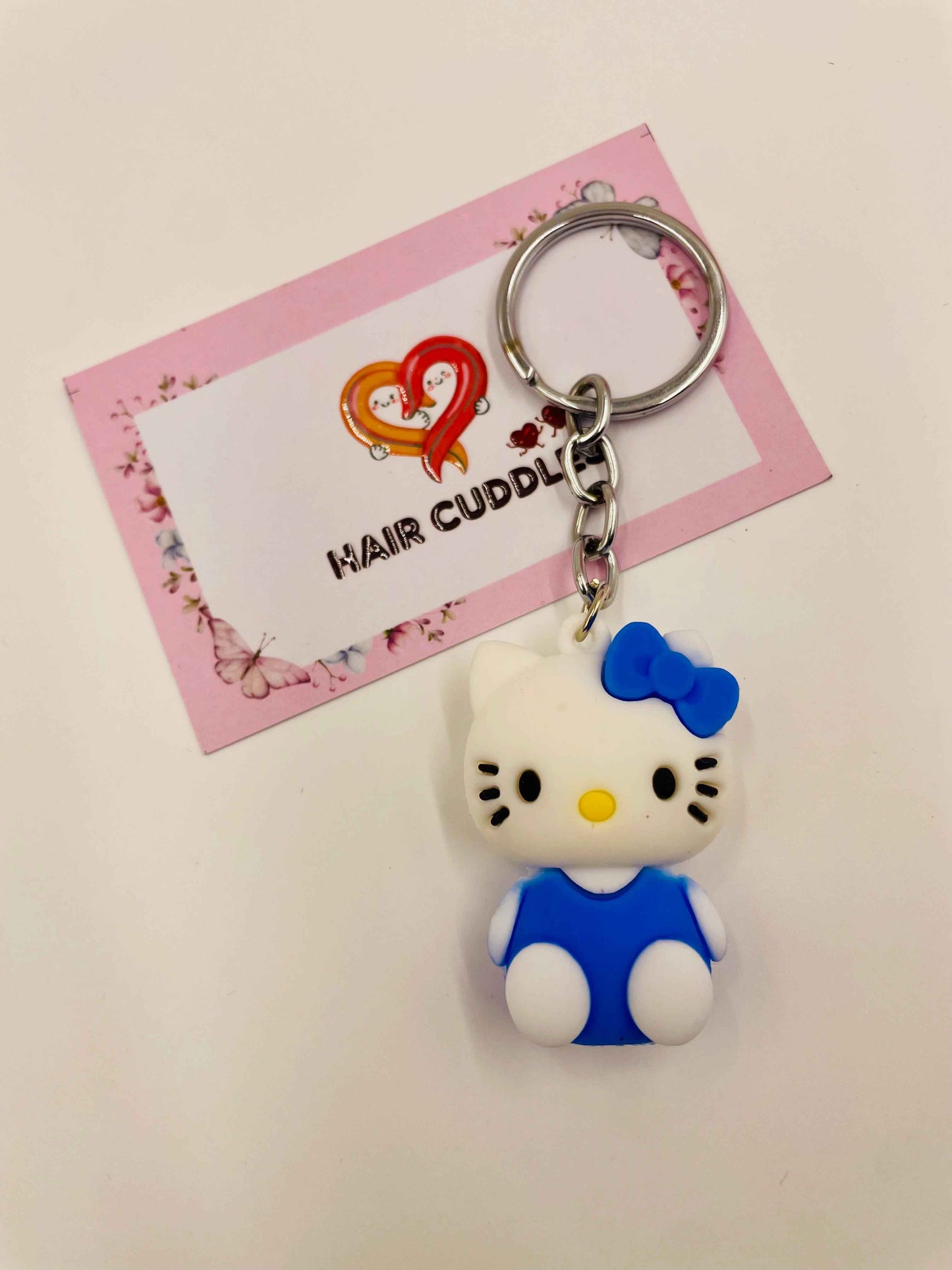Hello Kitty Keychain | PVC Doll Keyring | Bag Charm for Kids & Girls