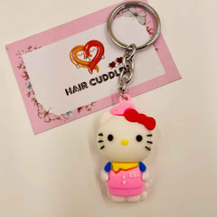 Hello Kitty Keychain | PVC Doll Keyring | Bag Charm for Kids & Girls