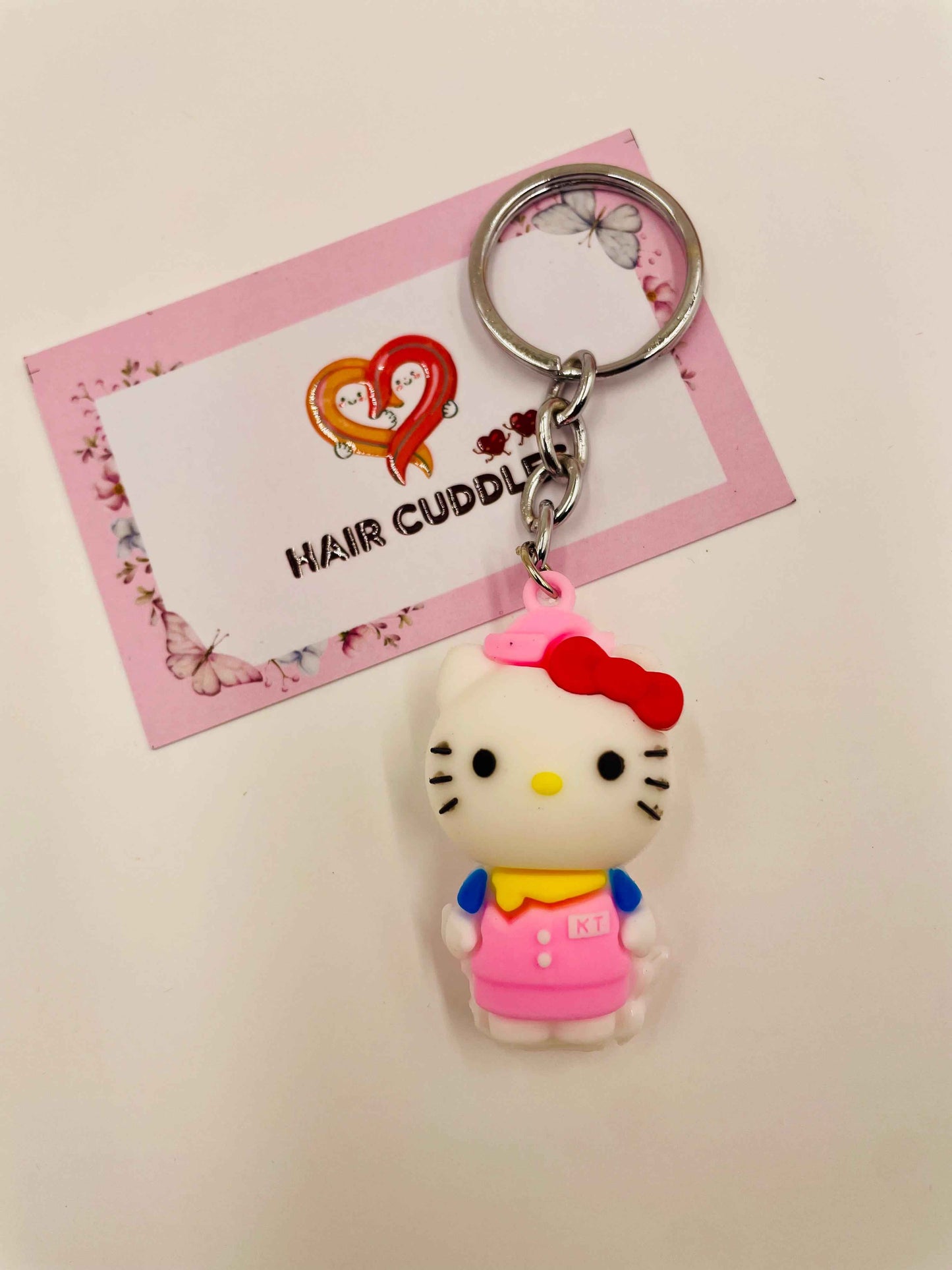 Hello Kitty Keychain | PVC Doll Keyring | Bag Charm for Kids & Girls