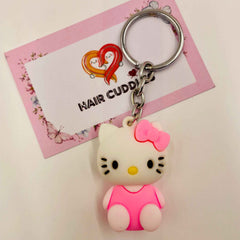 Hello Kitty Keychain | PVC Doll Keyring | Bag Charm for Kids & Girls