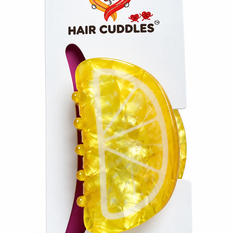 Cute Fruit Hair Claw Clips for Girls – Assorted Designs | Hair Cuddles™
