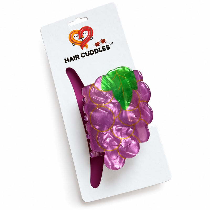 Cute Fruit Hair Claw Clips for Girls – Assorted Designs | Hair Cuddles™