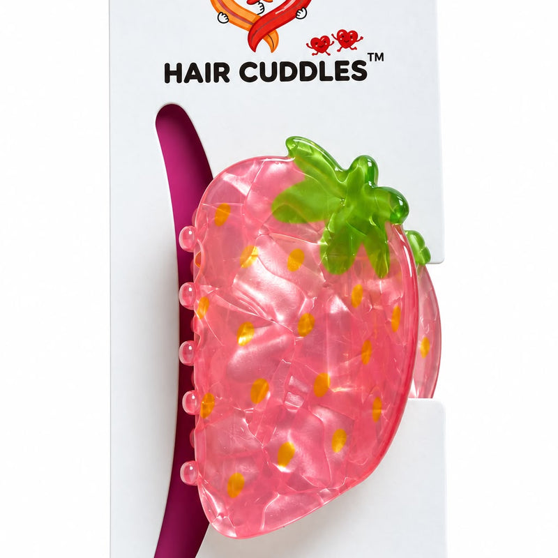 Cute Fruit Hair Claw Clips for Girls – Assorted Designs | Hair Cuddles™