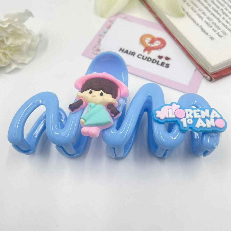 Girls Blue Gift Hamper – Cute Hair Accessories & Mini Keepsake Set
