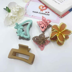Girls Brown Gift Hamper – Elegant Hair Accessories & Scrunchie Set
