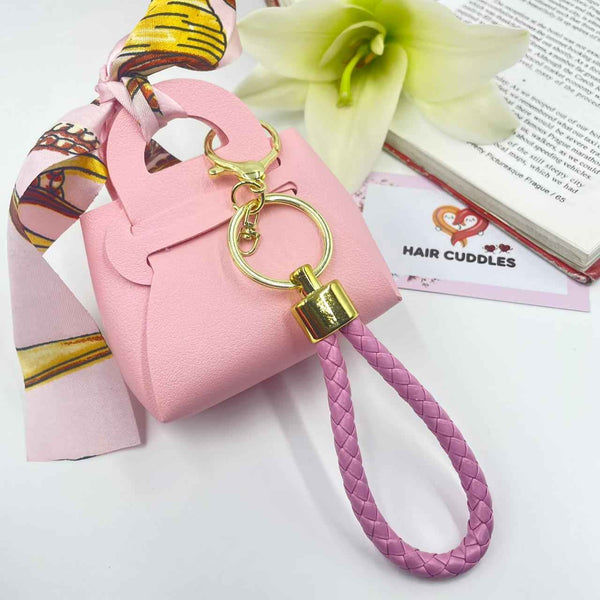 Girls Pink & Black Gift Hamper – Stylish Hair Accessories Combo Set