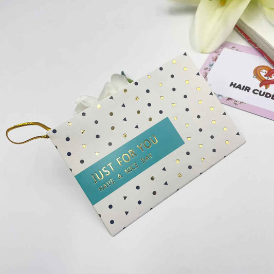 Girls Pink & Black Gift Hamper – Stylish Hair Accessories Combo Set