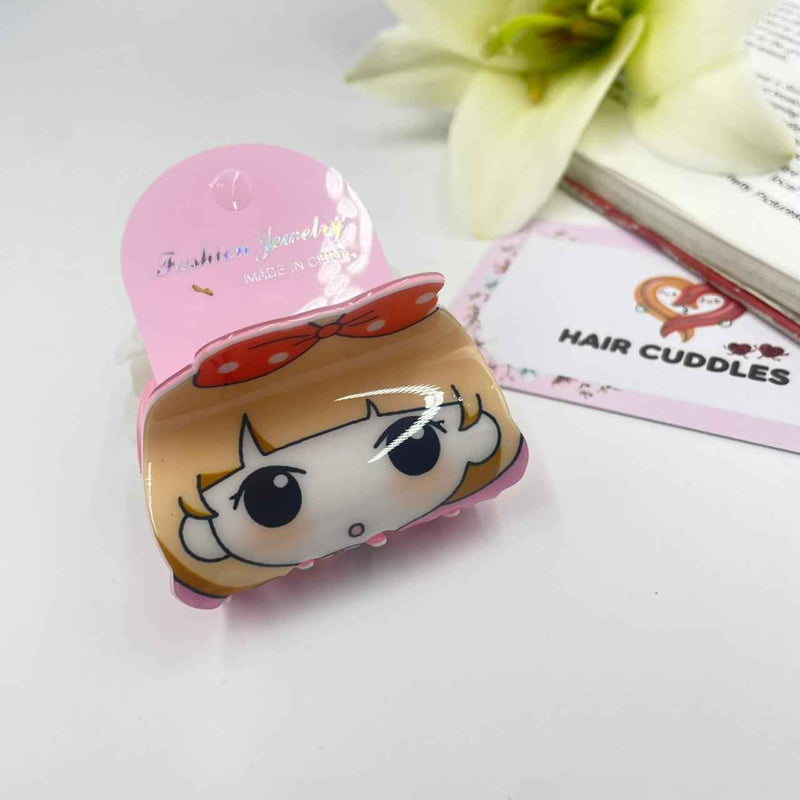 Girls White & Beige Gift Hamper – Elegant Hair Accessories Combo Set