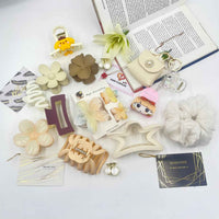 Girls White & Beige Gift Hamper