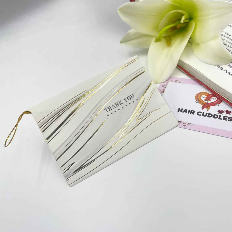 Girls White & Beige Gift Hamper – Elegant Hair Accessories Combo Set