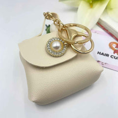 Girls White & Beige Gift Hamper – Elegant Hair Accessories Combo Set