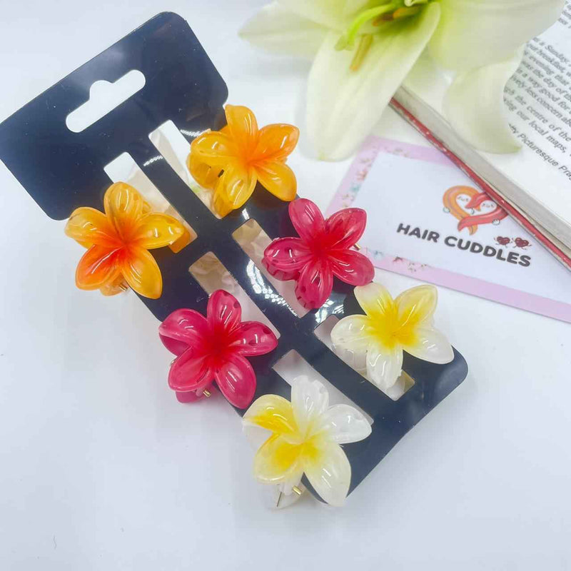 Girls Yellow Mini Gift Hamper – Cute Hair Accessories & Scrunchie Set