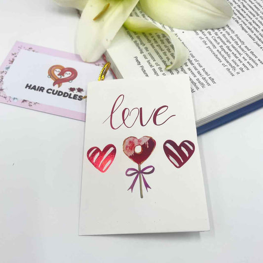 Girls Peach Gift Hamper – Cute Hair Accessories & Scrunchie Combo Set