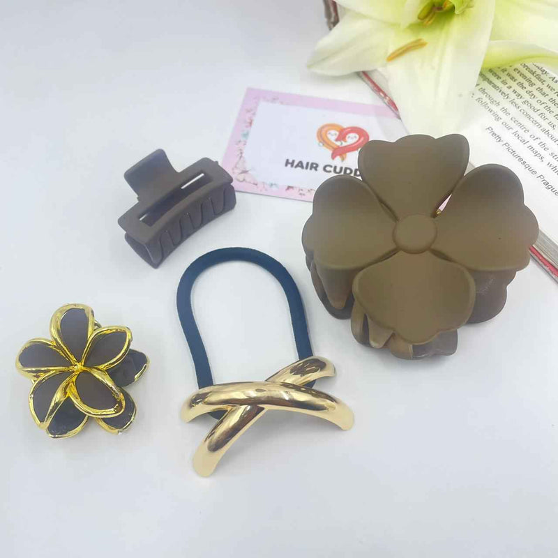 Girls Mini Pink Gift Hamper – Cute Hair Accessories & Scrunchie Set