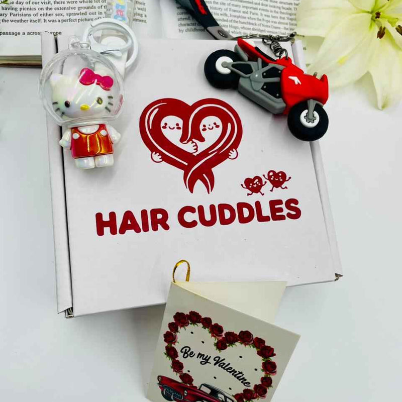 Keychain Gift Set – Bike Boy & Cute Girl