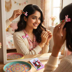Cute Kids Hair Clips Set – Cartoon & Star Design (Pair of 3)