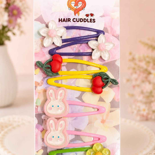 Cute Hair Clips Set