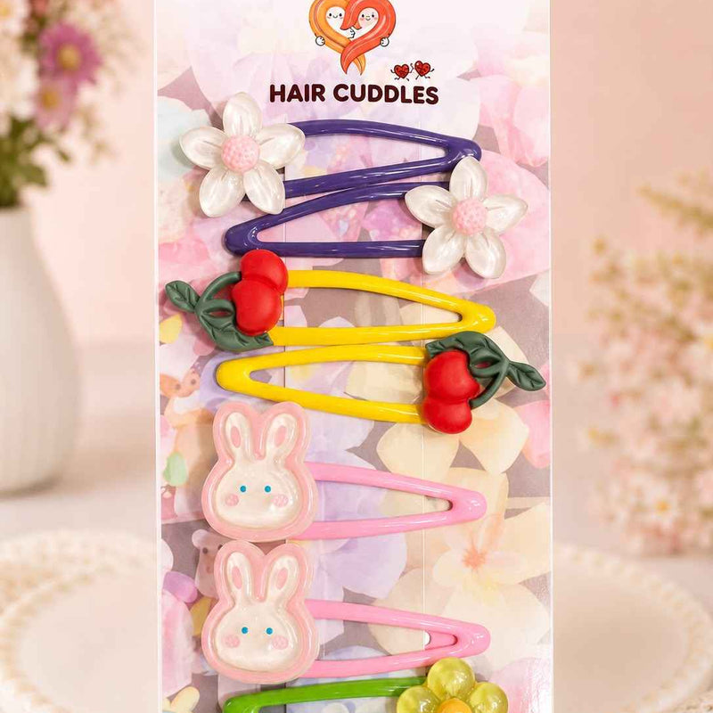 Cute Hair Clips Set