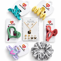 Pastel Love Hair Accessories Gift Hamper for Girls & Women