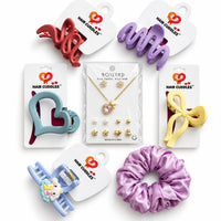 Sweetheart Pastel Hair Accessories Gift Hamper for Girls & Women