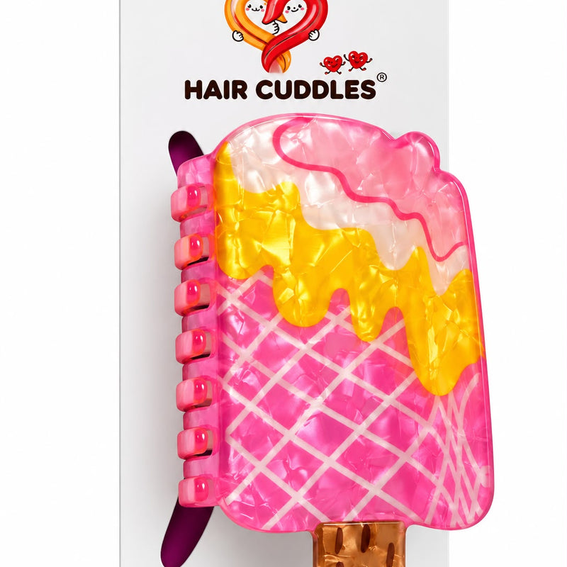 Ice Cream Popsicle Hair Claw Clip – Cute Colorful