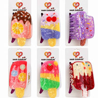 Ice Cream Popsicle Hair Claw Clip – Cute Colorful