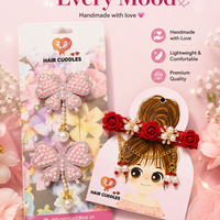 Royal Elegance - Mumma & Daughter Hair Clip Set