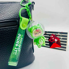 Keychain Set – Bike Boy & Cute Bear Girl