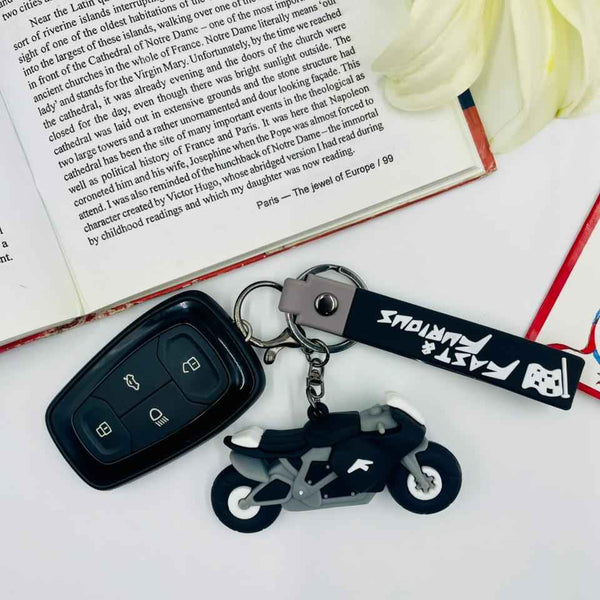Keychain Set – Bike Boy & Cute Doll Girl