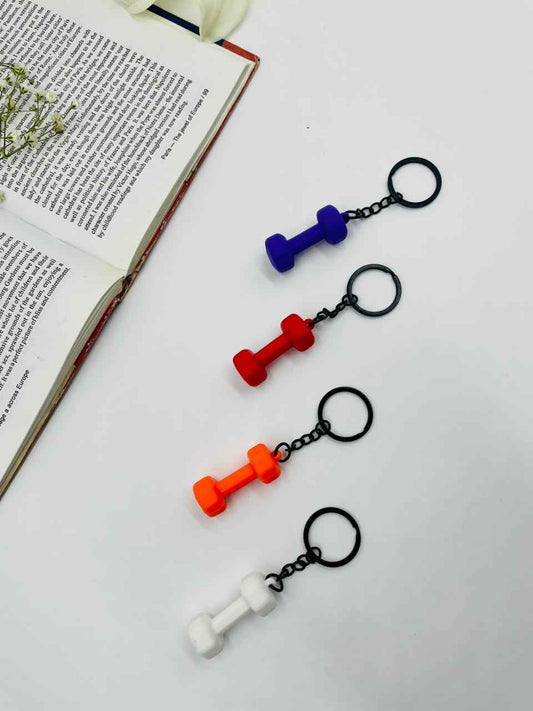 Mini Dumbbell Keychain – Fitness Motivation Charm