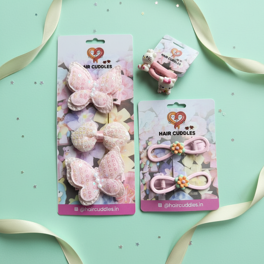 Kids Hair Accessories Combo