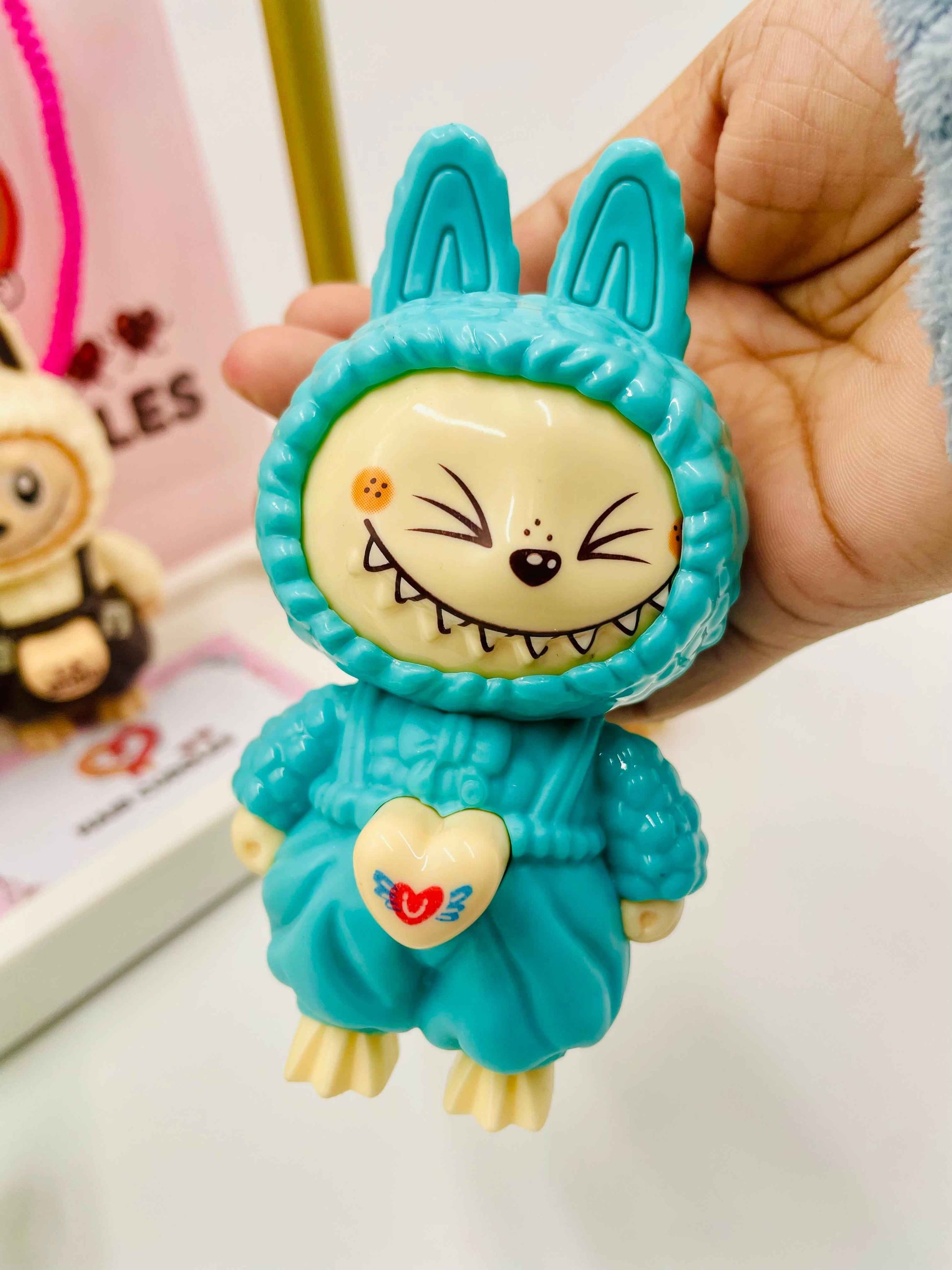 Cartoon Doll Keychain | Designer Cartoon Figure Key Ring for Bag, Backpack & Car Keys