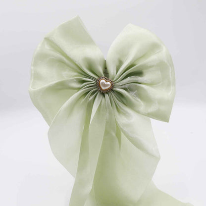 Hair Cuddles Premium Satin Hair Bow for Girls & Women - Big