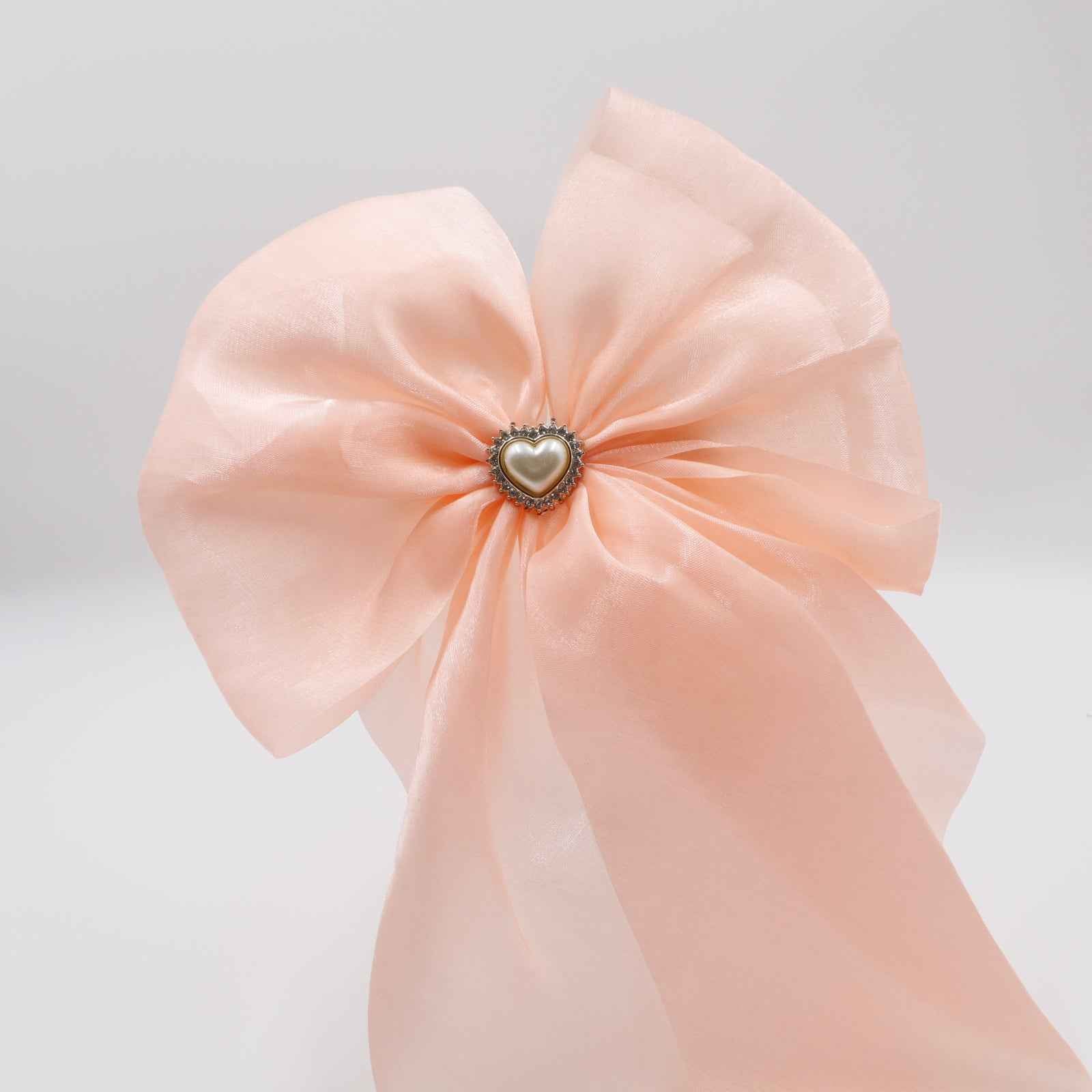 Hair Cuddles Premium Satin Hair Bow for Girls & Women - Big