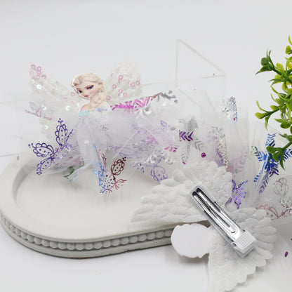 Hair Cuddles Princess Hair Clips- Hair Accessories for Kids