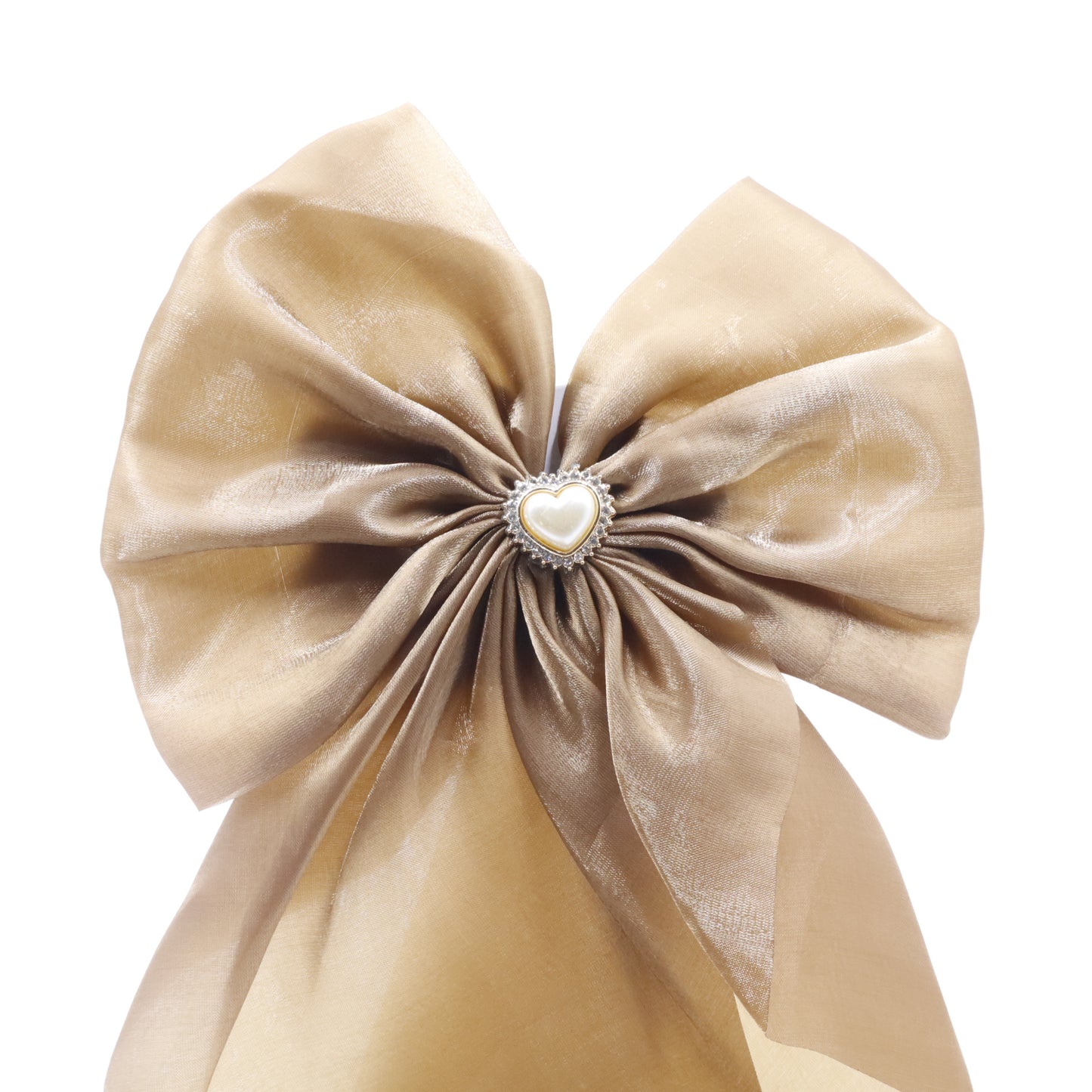 Hair Cuddles Premium Satin Hair Bow for Girls & Women - Big