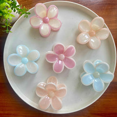 Flower Hairclaw Clip- Big Size