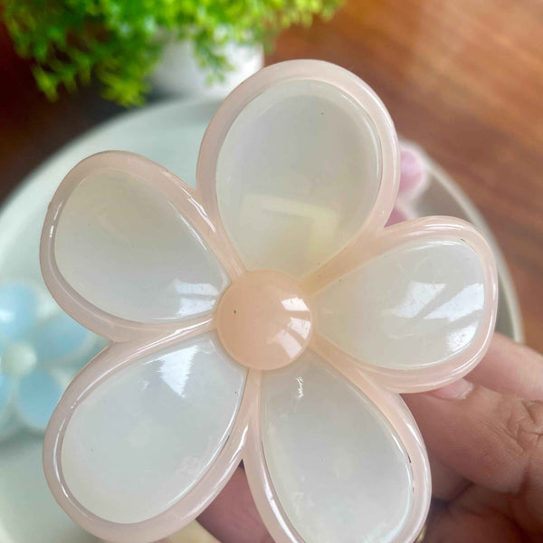 Flower Hairclaw Clip- Big Size
