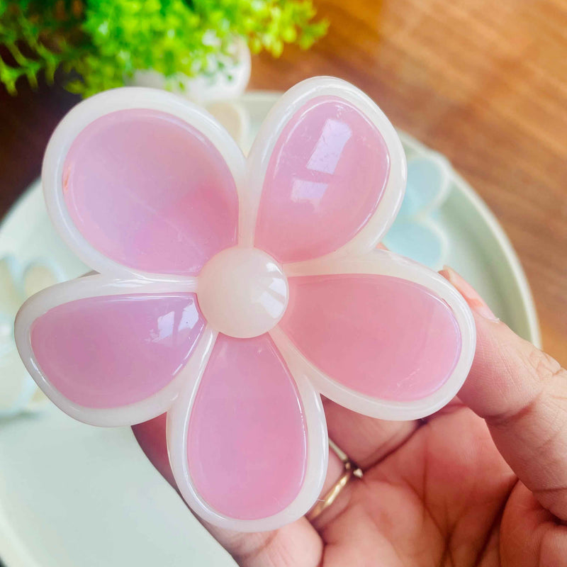 Flower Hairclaw Clip- Big Size