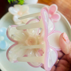 Flower Hairclaw Clip- Big Size