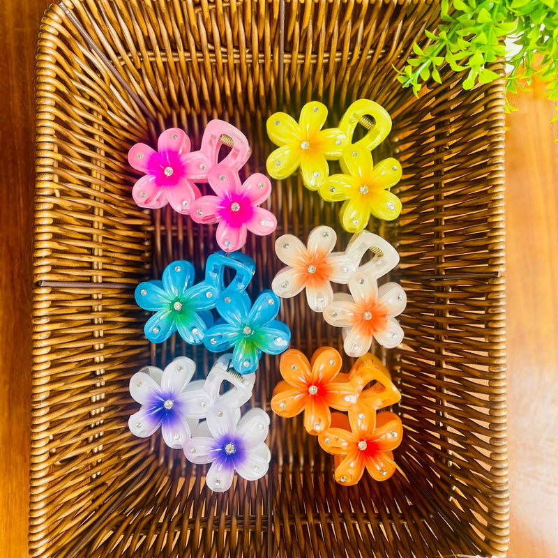 Flower Hairclaw Clip- Big Size