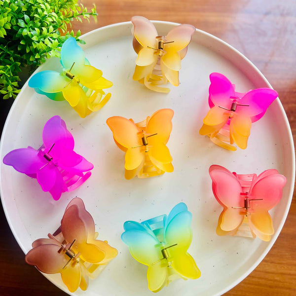 Butterfly Hairclaw Clip- Unbreakable & Big Size