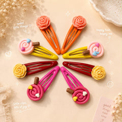 Cute Hair Clips Set
