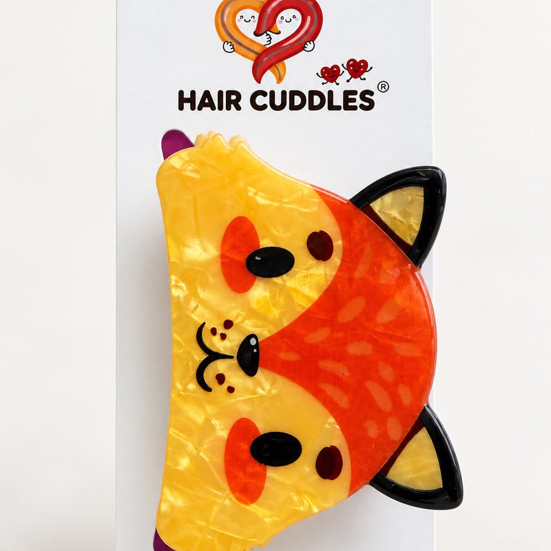 Cute Animal Hair Claw Clip for Girls – 6 × 4 cm | Hair Cuddles™